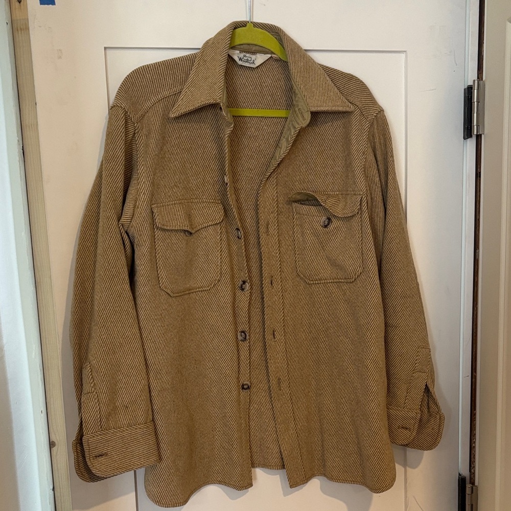 Woolrich Men's Brown Shirt Jacket